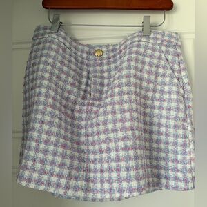 NWT Lilly Pulitzer Colette Mini Skort- Tidepool Boucle